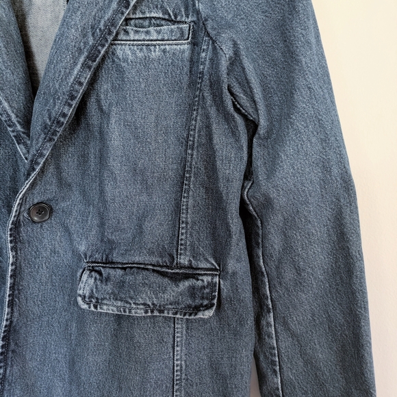 GAP Denim Blazer Jacket - Picture 2 of 6